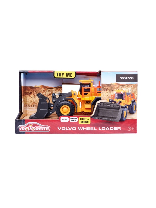 MAJORETTE VOLVO INCARCATOR FRONTAL SCARA 1 LA 43
