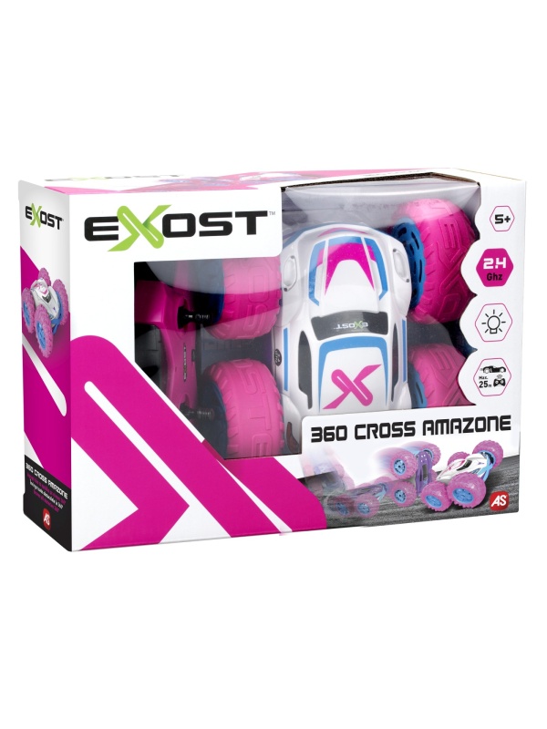 MASINA CU TELECOMANDA EXOST RC 1:18 360 CROSS LED AMAZONE