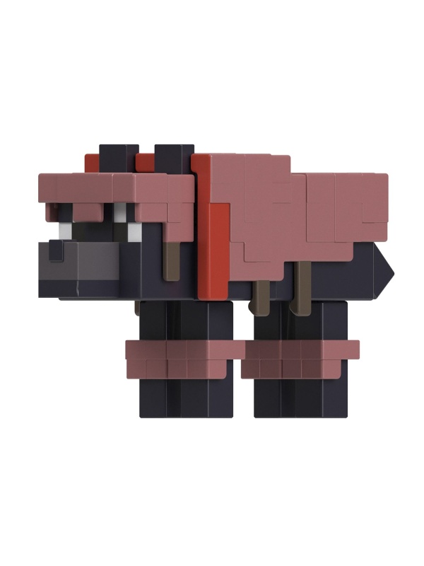 MINECRAFT CRAFT A BLOCK FIGURINA TAMED WOLF 8CM