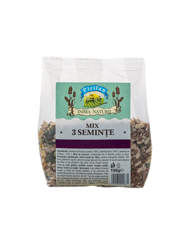 MIX 3SEMINTE OMEGA-3 150GR
