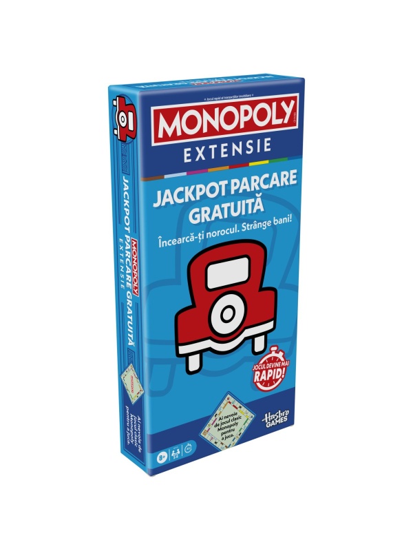 MONOPOLY EXTENSIE JACKPOT DE PARCARE GRATUITA PENTRU JOCUL MONOPOLY IN LIMBA ROMANA