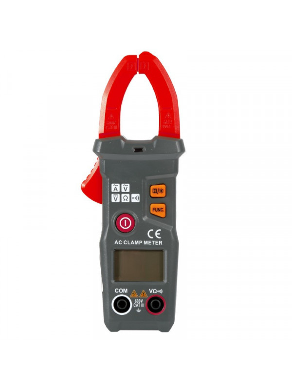 Multimetru digital cu cleme 0-600v / 0-200a / 0-6kohm