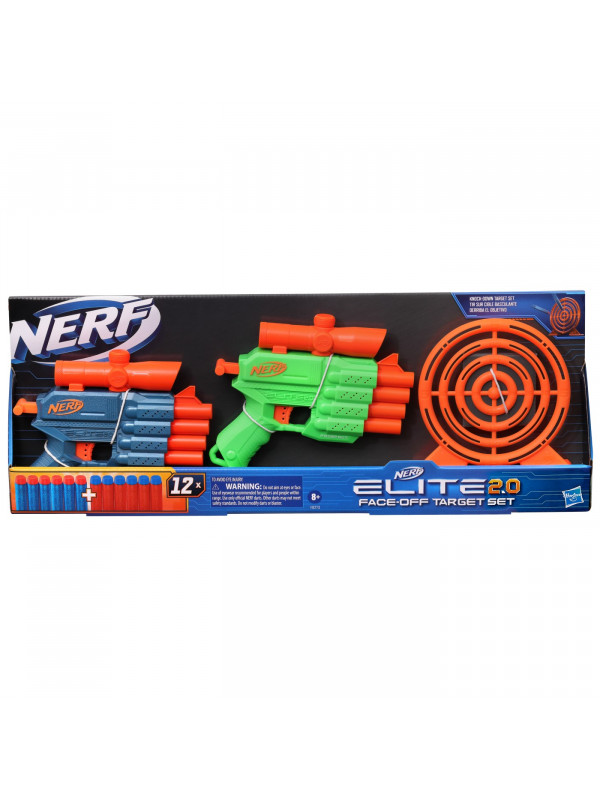 NERF BLASTER NERF SET ELITE 2.0 FACE OFF TARGET SET