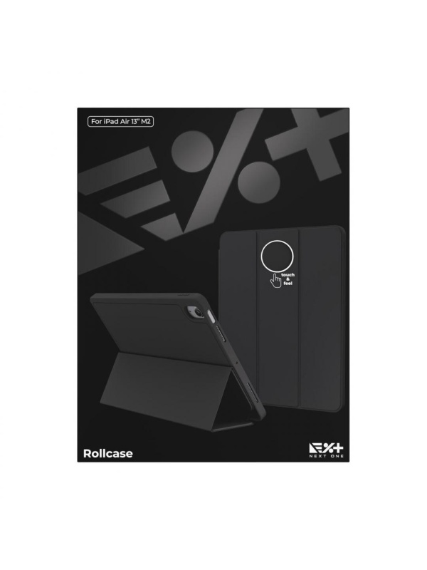 NEXT ONE ROLLCASE FOR IPAD AIR 13" M2 BK