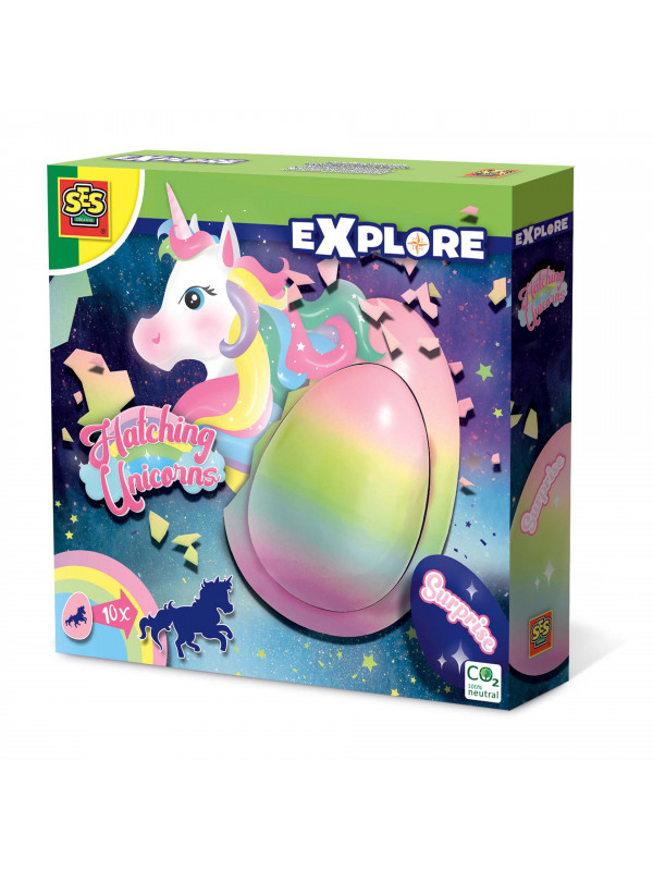 Ou de jucarie pentru copii cu unicorn care eclozeaza in apa