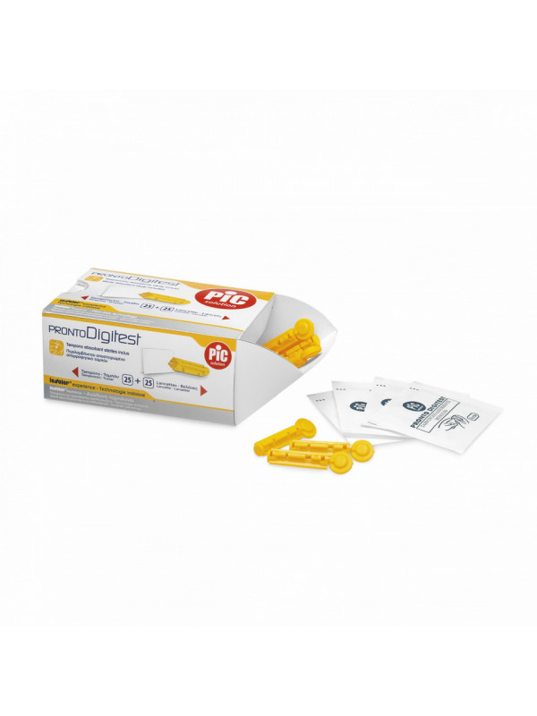 Pachet testare nivel glicemie PiC Solution PRONTO DIGITEST