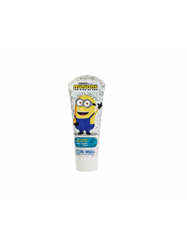 Pasta de dinti Mr.White pentru copii MINIONS 75ml