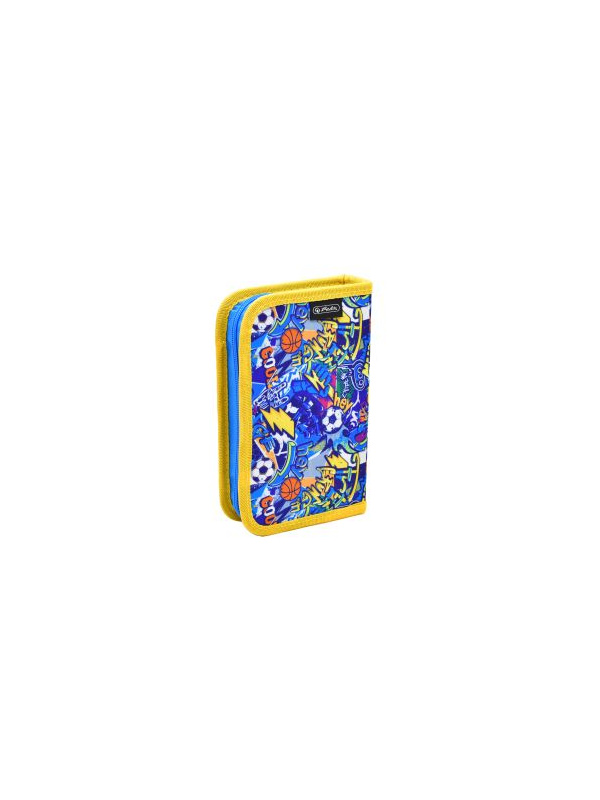 PENAR NEECHIPAT CU DOUA CLAPE, DIMENSIUNE 13,5 X 19,5 X 3 CM, MOTIV COLORFUL BUTTERFLIS