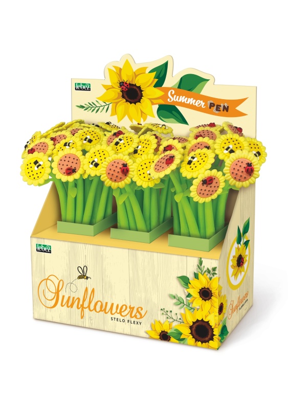 Pix flexibil Floarea-Soarelui, ø 3.5 cm (36 buc/display)