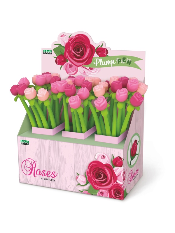 Pix flexibil Roses, ø 2 cm (36 buc/display)