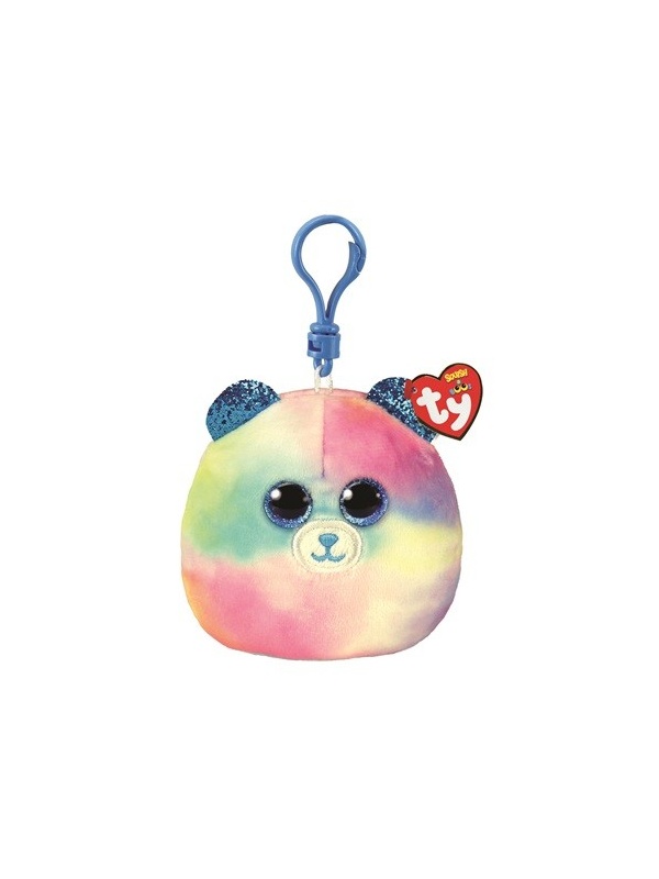 PLUS BRELOC TY 8.5CM SQUISHY BEANIES HOPE URSULETUL PASTEL