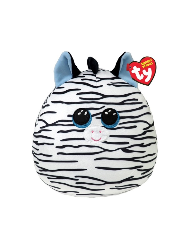 PLUS TY SQUISHY BEANIES ZEBRA XANDER 22CM