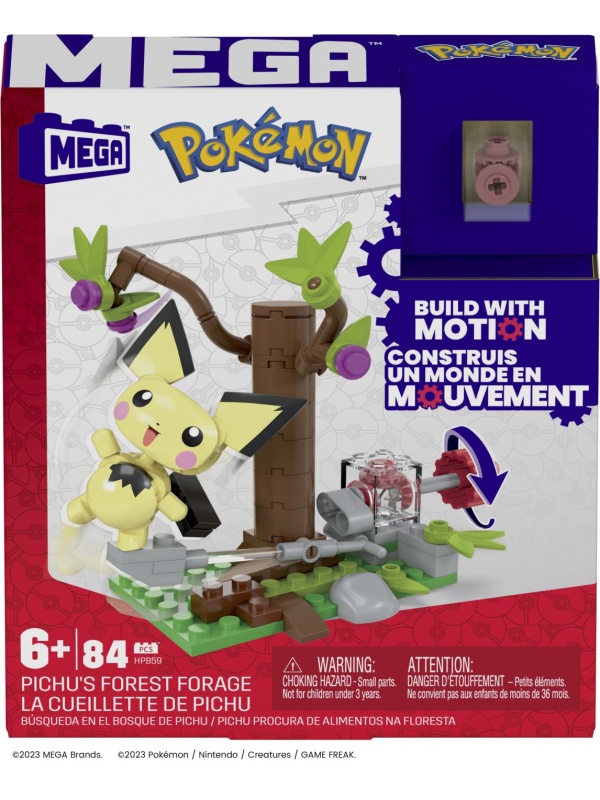POKEMON MEGA SET DE CONSTRUCTIE FORAJELE FORESTIERE ALE LUI PICHU