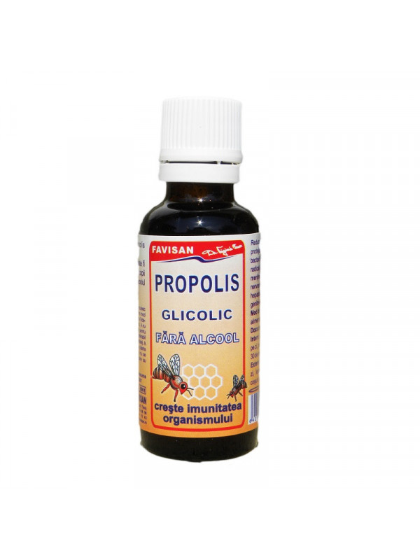 PROPOLIS GLICOLIC FARA ALCOOL 30ml FAVISAN