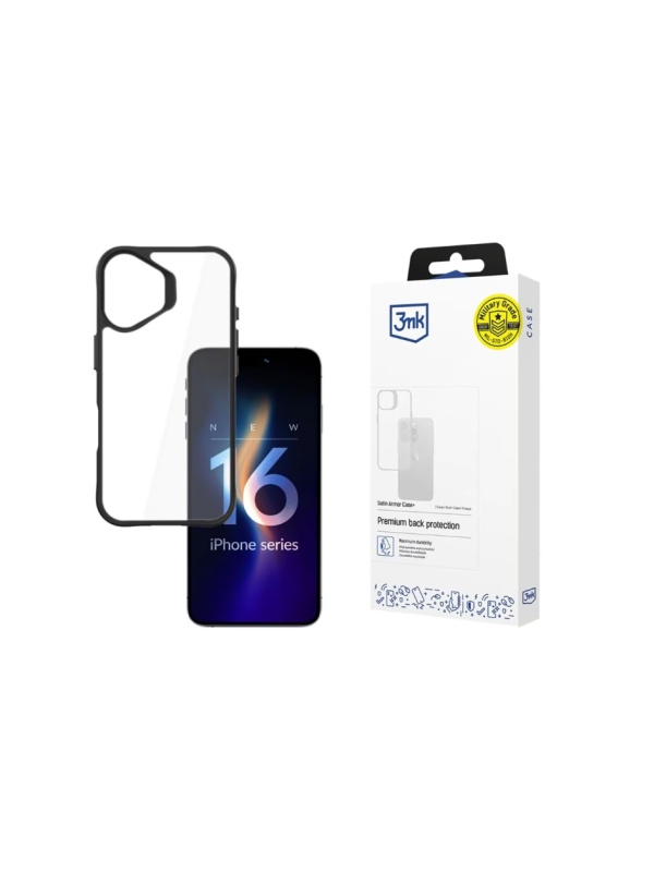 ProtCoverSatinArmorCase+ iPhone16,Transp