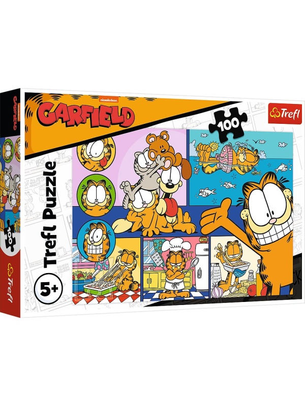 PUZZLE TREFL 100 LENESUL GARFIELD