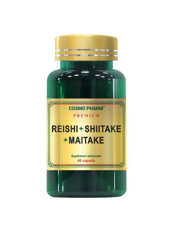 REISHI SHIITAKE MAITAKE 60CPS