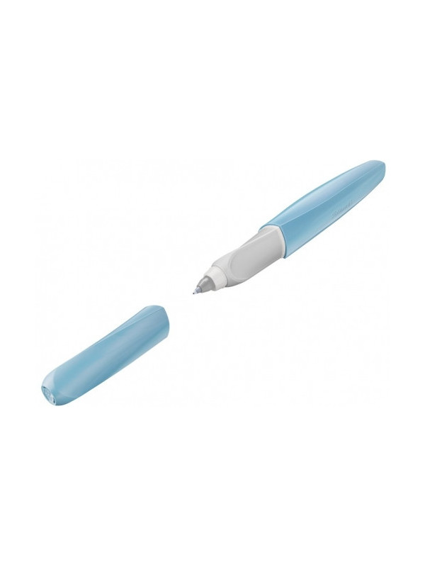 ROLLER TWIST ECO, GRIP ERGONOMIC, AMBIDEXTRU, 1 REZERVA ALBASTRA INCLUSA, CULOARE ALBASTRU DESCHIS, IN CUTIE DE CARTON