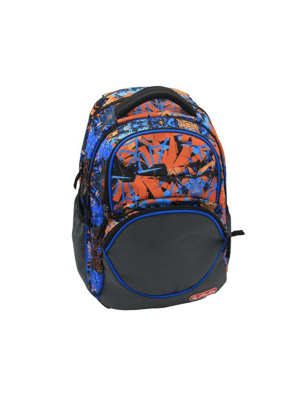 RUCSAC, ZIPPER CUBE, DIMENSIUNE 43X29X22 CM, MOTIV GRAFFITI
