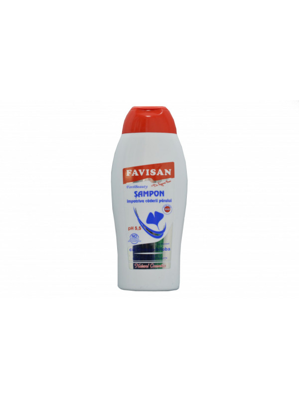 Sampon contra caderii parului cu ginkgo biloba favibeauty 250ml favisan
