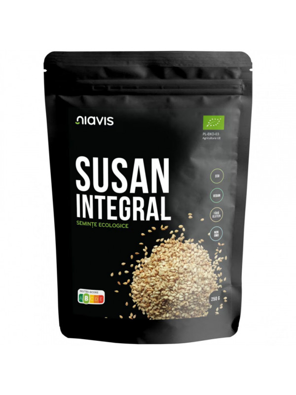 SEMINTE DE SUSAN INTEGRAL ECOLOGICE 250GR