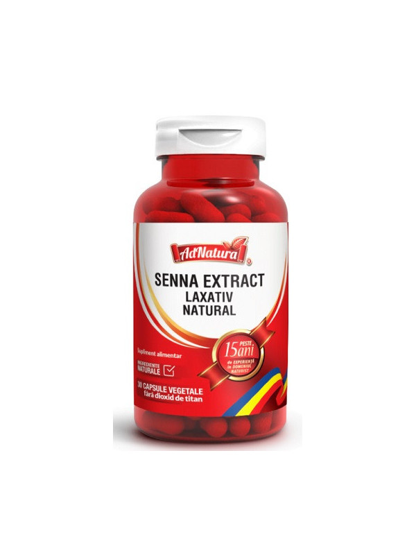 Senna extract 30cps vegetale