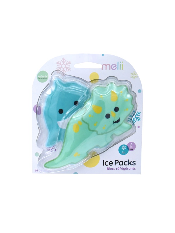 SET 2 PACHETE GEL TERMIC MELII MODEL DINO RECHIN