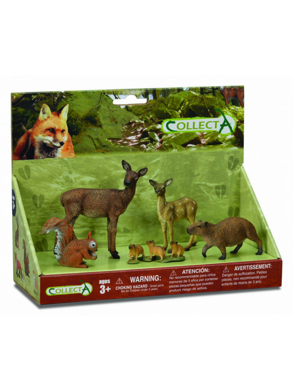 Set 5 figurine Lumea Padurii Collecta