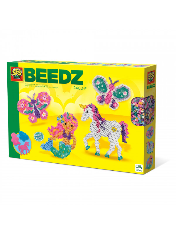 Set creativ Beedz - Margele de calcat Lumea fantastica