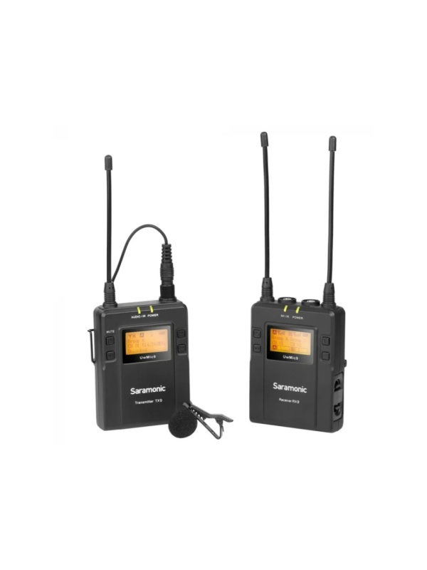 Set microfon wireless Saramonic UwMic9 Kit1Lavaliera Omni, 5114-596MHz, up to 8 mic.