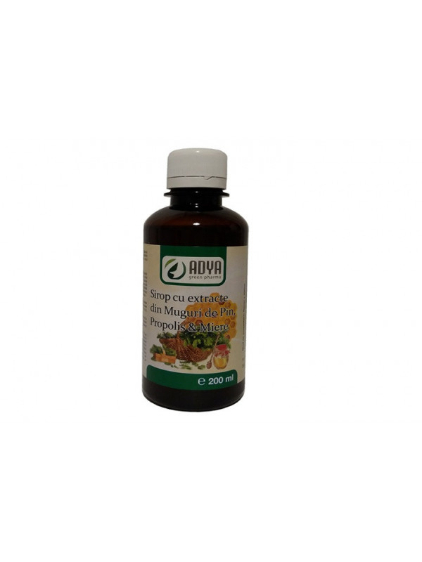 SIROP MUGURI PIN,PROPOLIS&MIERE 200ML