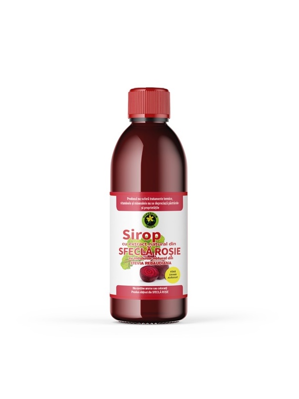 SIROP SFECLA ROSIE FARA ZAHAR 500ML