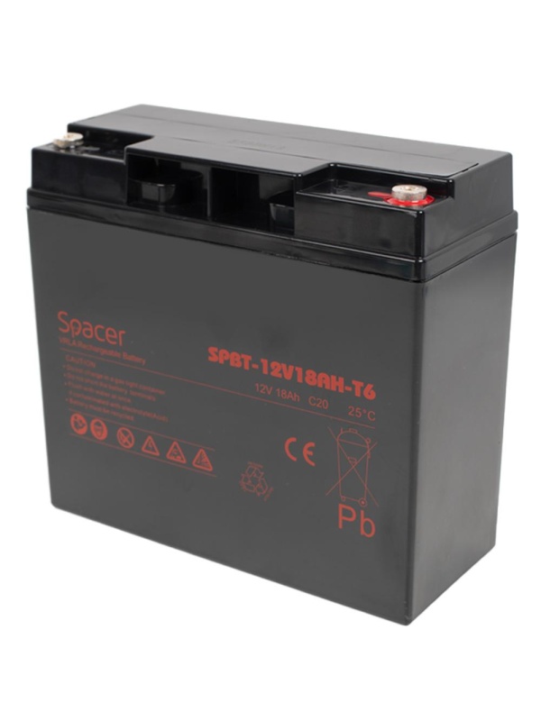 SPC ACUMULATOR UPS 12V/18Ah terminal F1