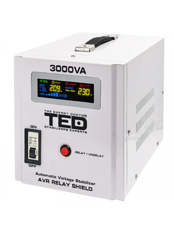 STABILIZATOR TENSIUNE AUTOMAT 3000VA TED ELECTRIC