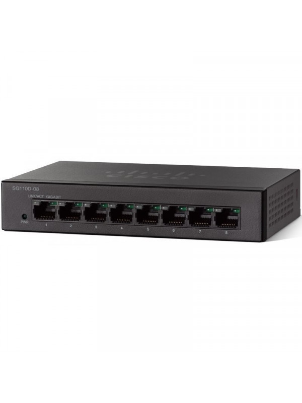 Switch SG110D-08 8-Port Gigabit Desktop 8 10/100/1000