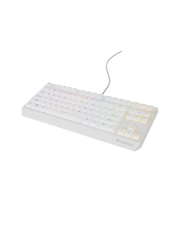 Tastatura Genesis Thor 230 TKL B alb
