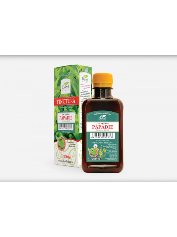Tinctura papadie 200ml dorel plant