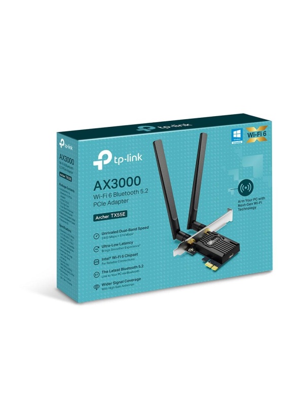 TP-LINK ADAPT TX55E PCIE AX3000 BT 5.2