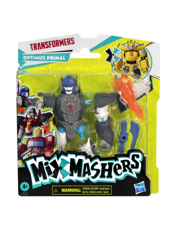 TRANSFORMERS MIX MASHERS FIGURINA OPTIMUS PRIMAL 12CM SI ACCESORII