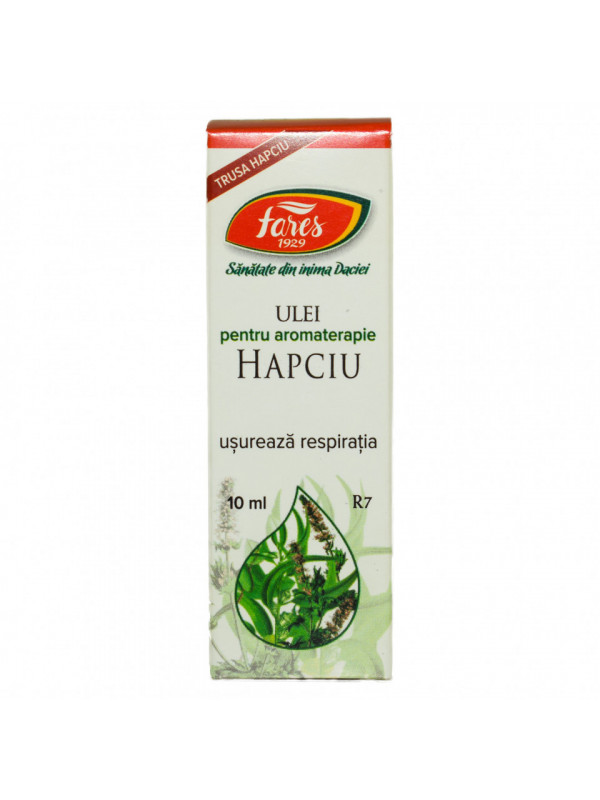 Ulei esential aromaterapie hapciu 10ml fares