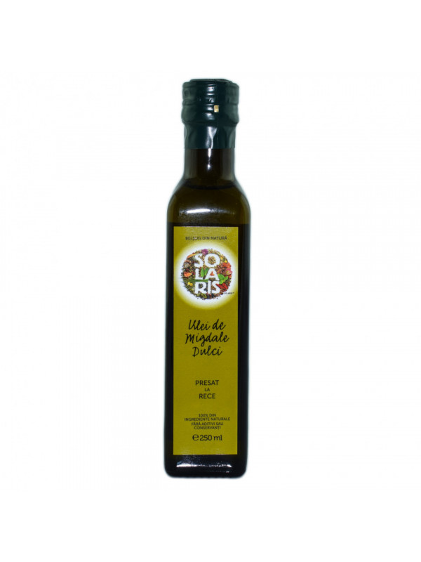 ULEI MIGDALE DULCI PRESAT LA RECE 250ml SOLARIS