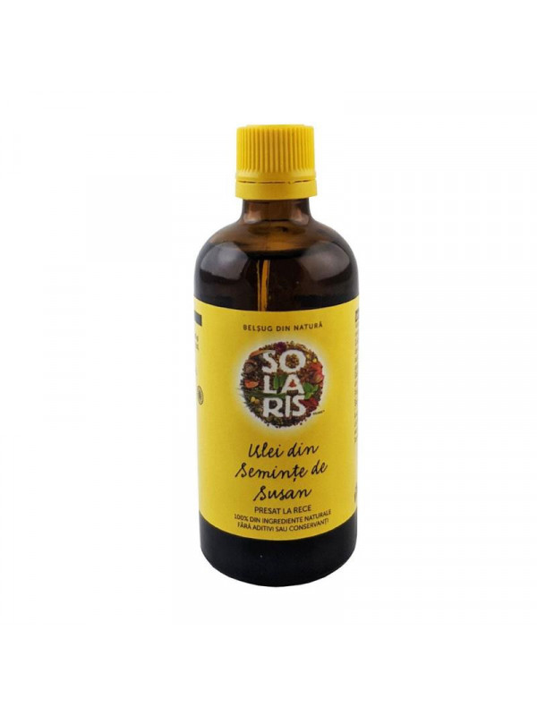 Ulei seminte susan presat la rece 100ml solaris