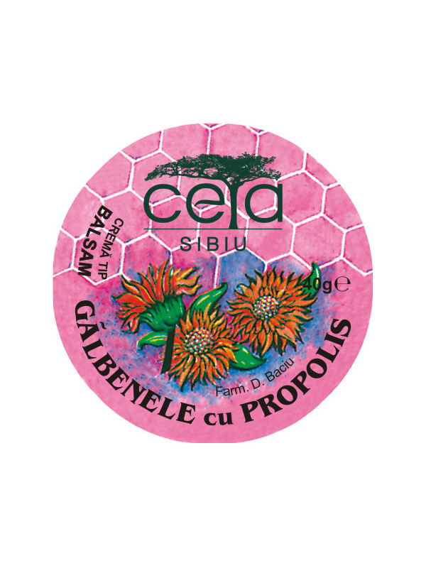 UNGUENT GALBENELE+PROPOLIS 40gr CETA