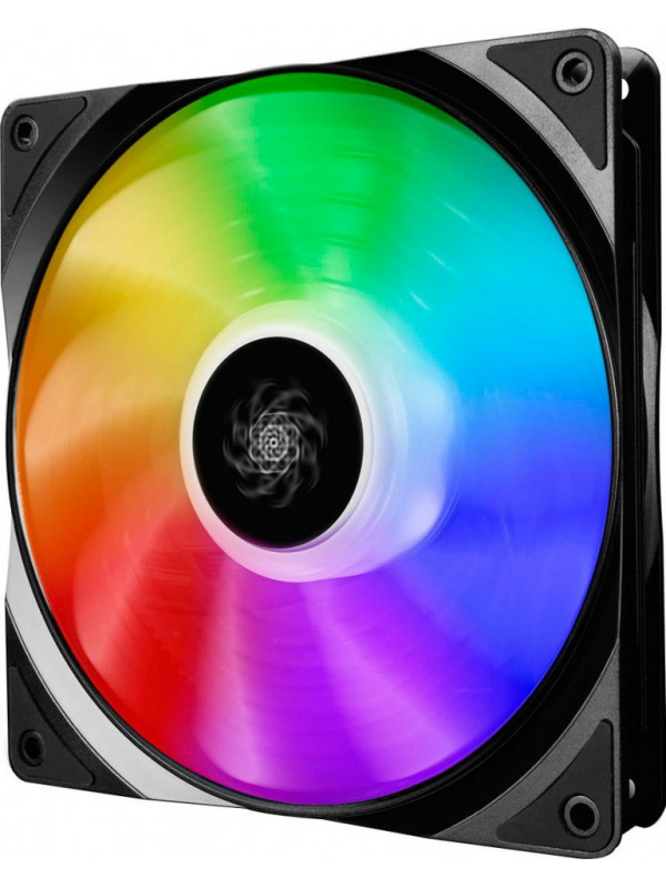VENTILATOR DEEPCOOL PC 120x120x25 mm, RGB LED, PWM, Hydro Bearing, control dual iluminare A-RGB, 1 buc. in pachet "CF120x1"
