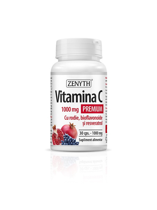 VIT.C PREM.1000MG RODIE&BIOF&RESV. 30CPS
