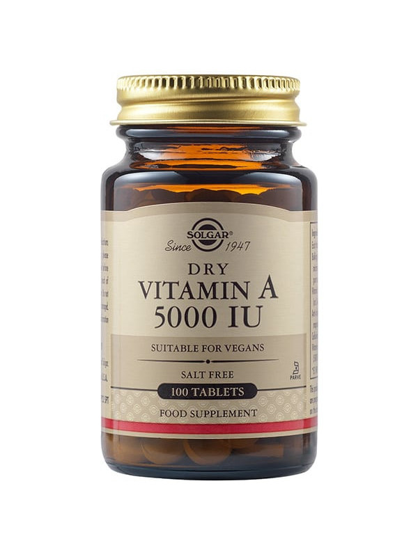 VITAMINA A 5000IU 100CPR
