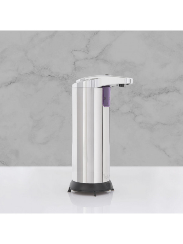 Vog und Arths - Dozator automat de săpun lichid - 220 ml- stand alone, cu baterie, crom lucios