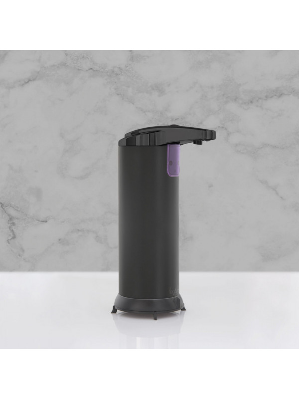 Vog und Arths - Dozator automat de săpun lichid - 220 ml- stand alone, cu baterie - negru mat