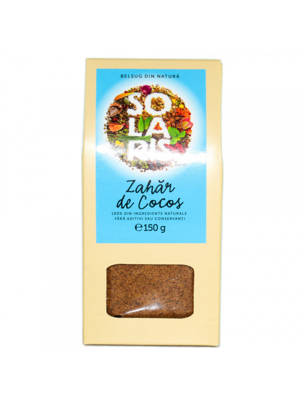 Zahar de cocos 150g solaris