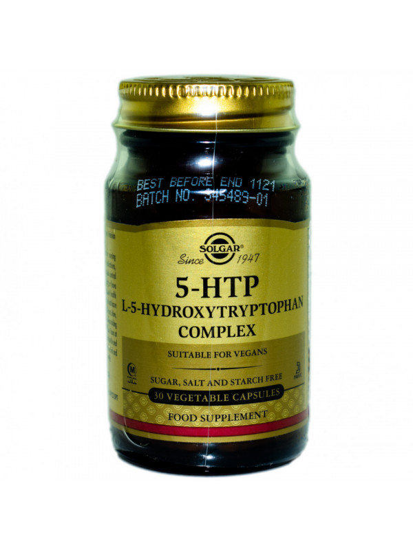 5-HTP (HYDROXYTRYPTOPHAN COMPLEX) 100mg veg. 30cps SOLGAR